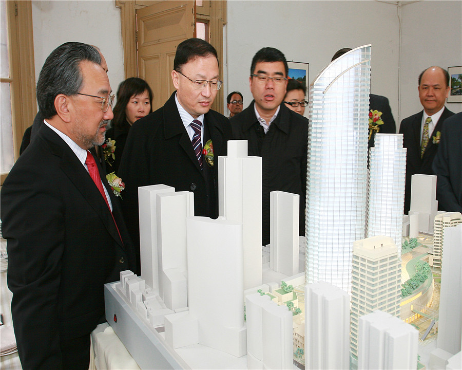 09.03.10大中里保護(hù)建筑移位啟動暨開工儀式